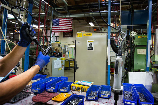 Translation missing: en.Leatherman factory with assembly of new tools