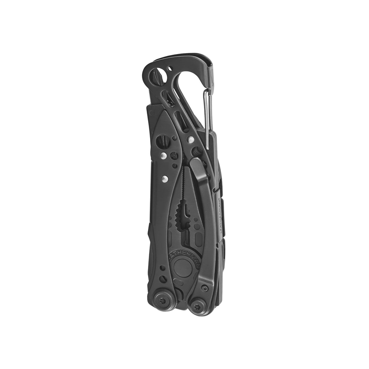 Translation missing: en.Onyx Leatherman Skeletool® CX multitool closed, showcasing its compact design