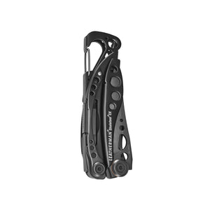 Translation missing: en.Onyx Leatherman Skeletool® CX multitool closed, showcasing its sleek design