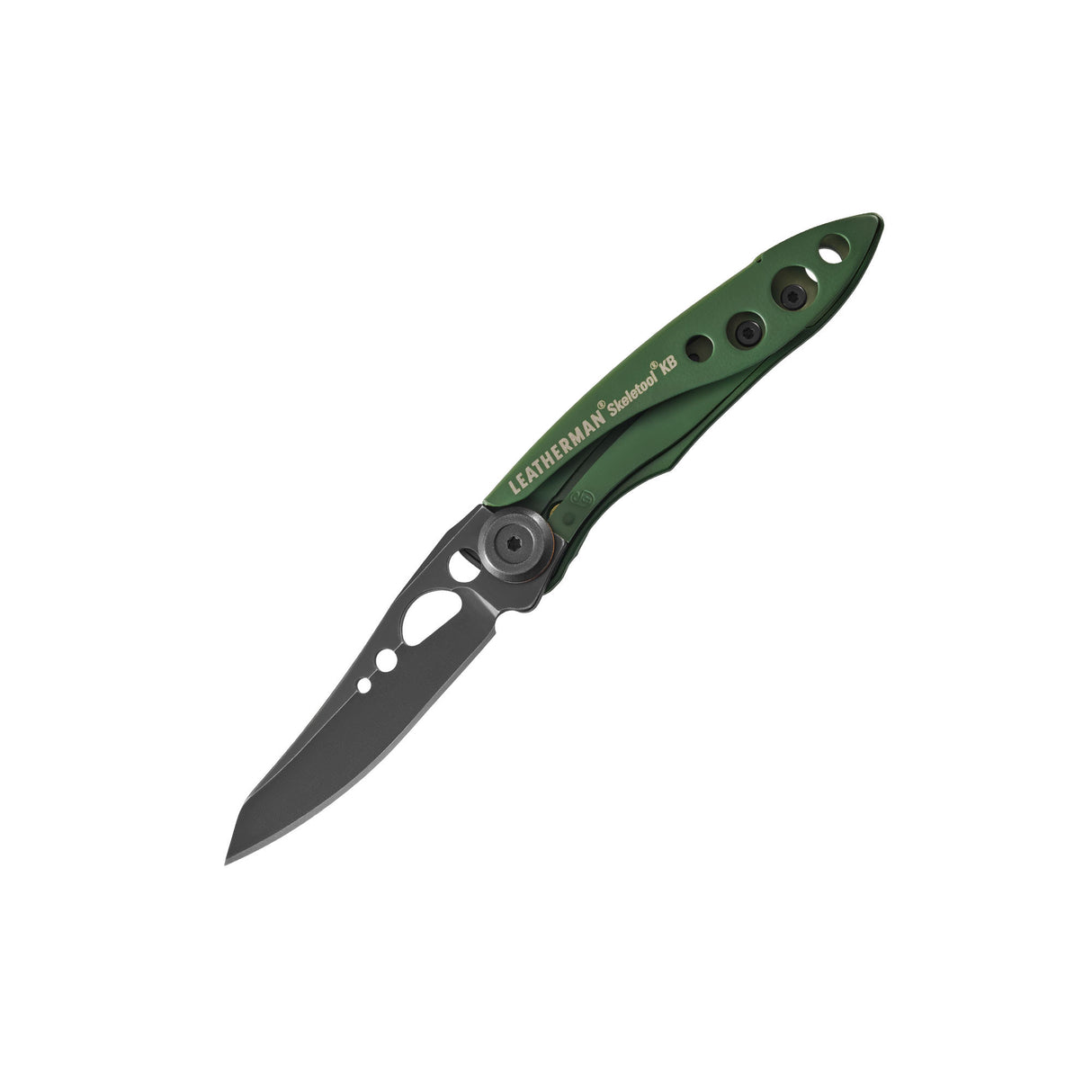 Translation missing: en.OD Green Skeletool KB in an open front position
