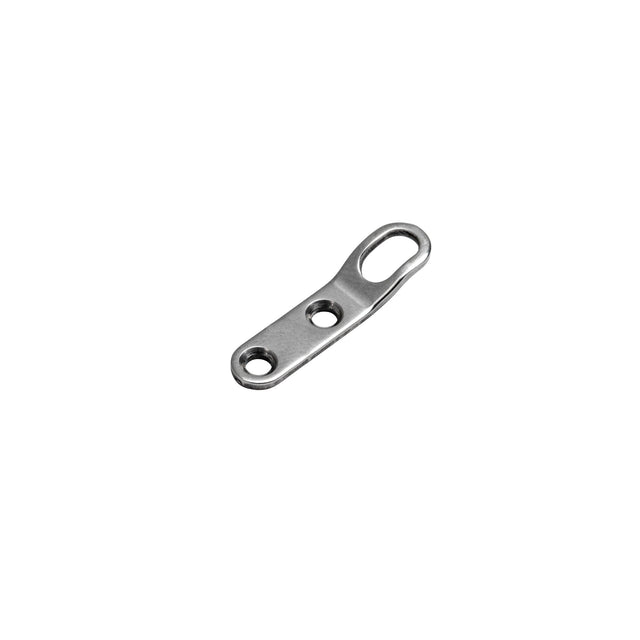 Translation missing: en.Leatherman two-screw lanyard ring made of stainless steel displayed on a white background